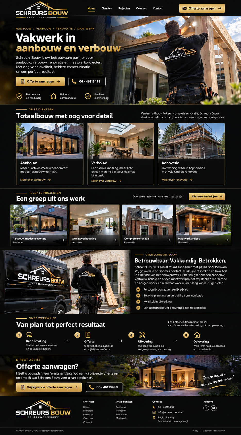 Concept voor Schreurs Bouw